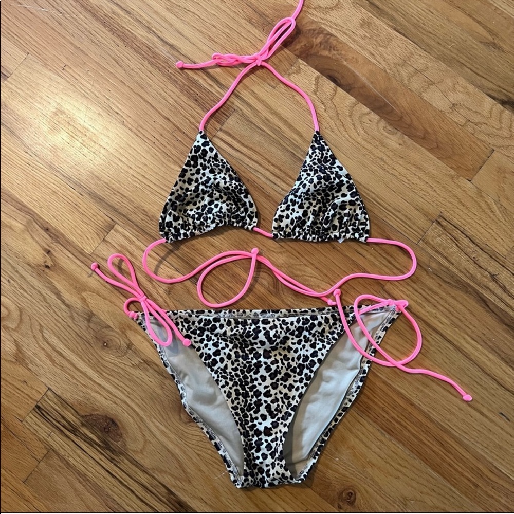 Vintage Y2K VICTORIA'S SECRET Essential Triangle Swim Top